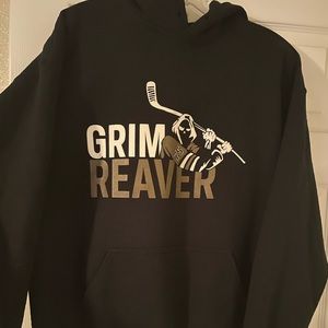 Ryan Reaves, VGK Grim Reaver sweatshirt